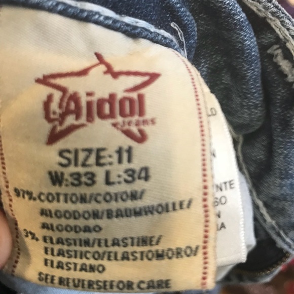 La idol used jeans - Picture 3 of 4